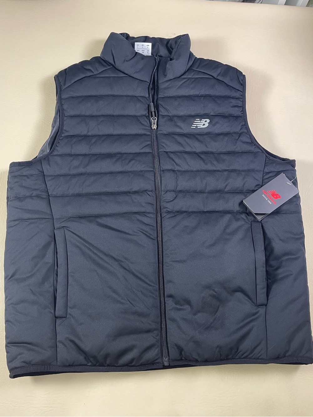 New Balance Tech Vest Men's New Sz L black New